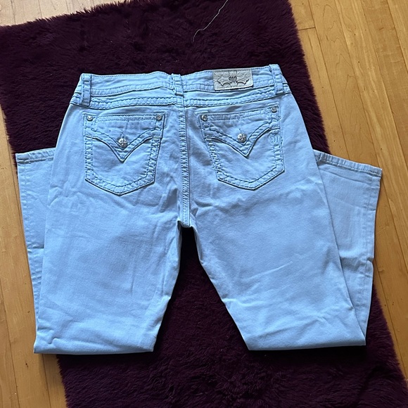 Miss Me Light Blue Denim Pants - Picture 4 of 5